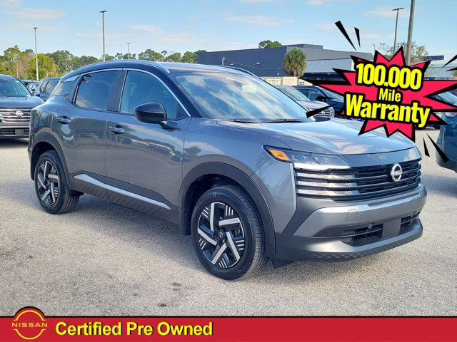 2026 Gun Metallic Nissan Kicks SV FWD SUV