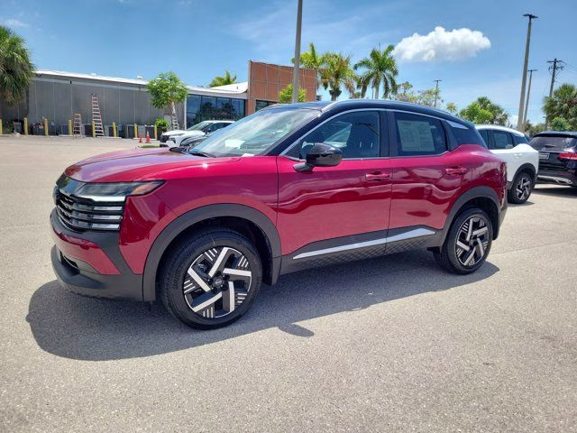 2026 Scarlet Ember/Super Black Nissan Kicks SV FWD SUV