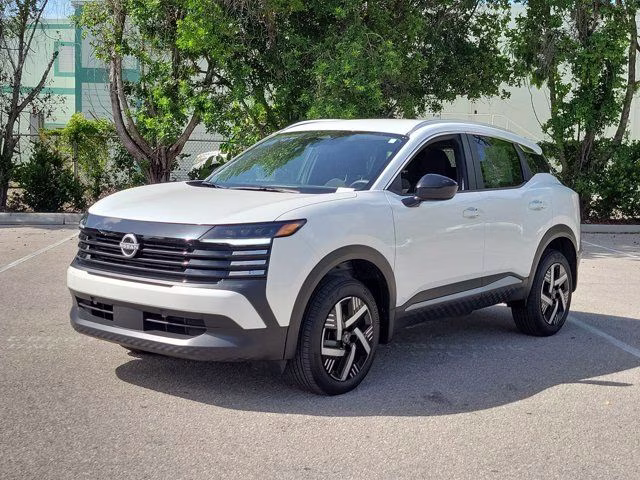 2026 Aspen White Tricoat Nissan Kicks SV FWD SUV