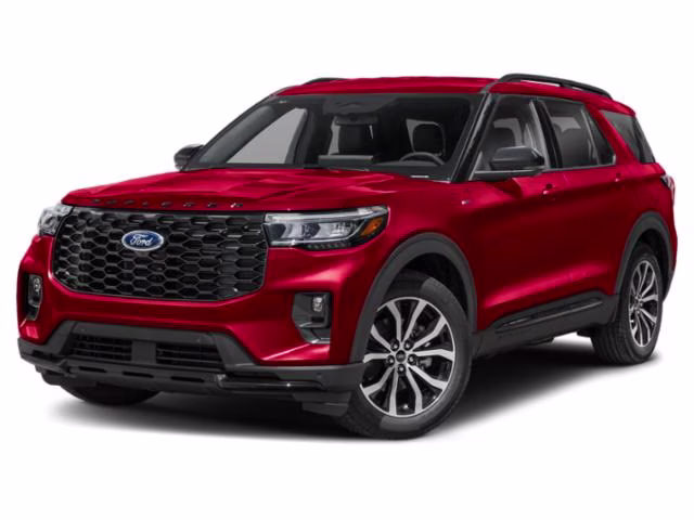 2025 RAPID RED MET TINTED CC Ford Explorer ST-LINE 4X4 ST-LINE 4WD