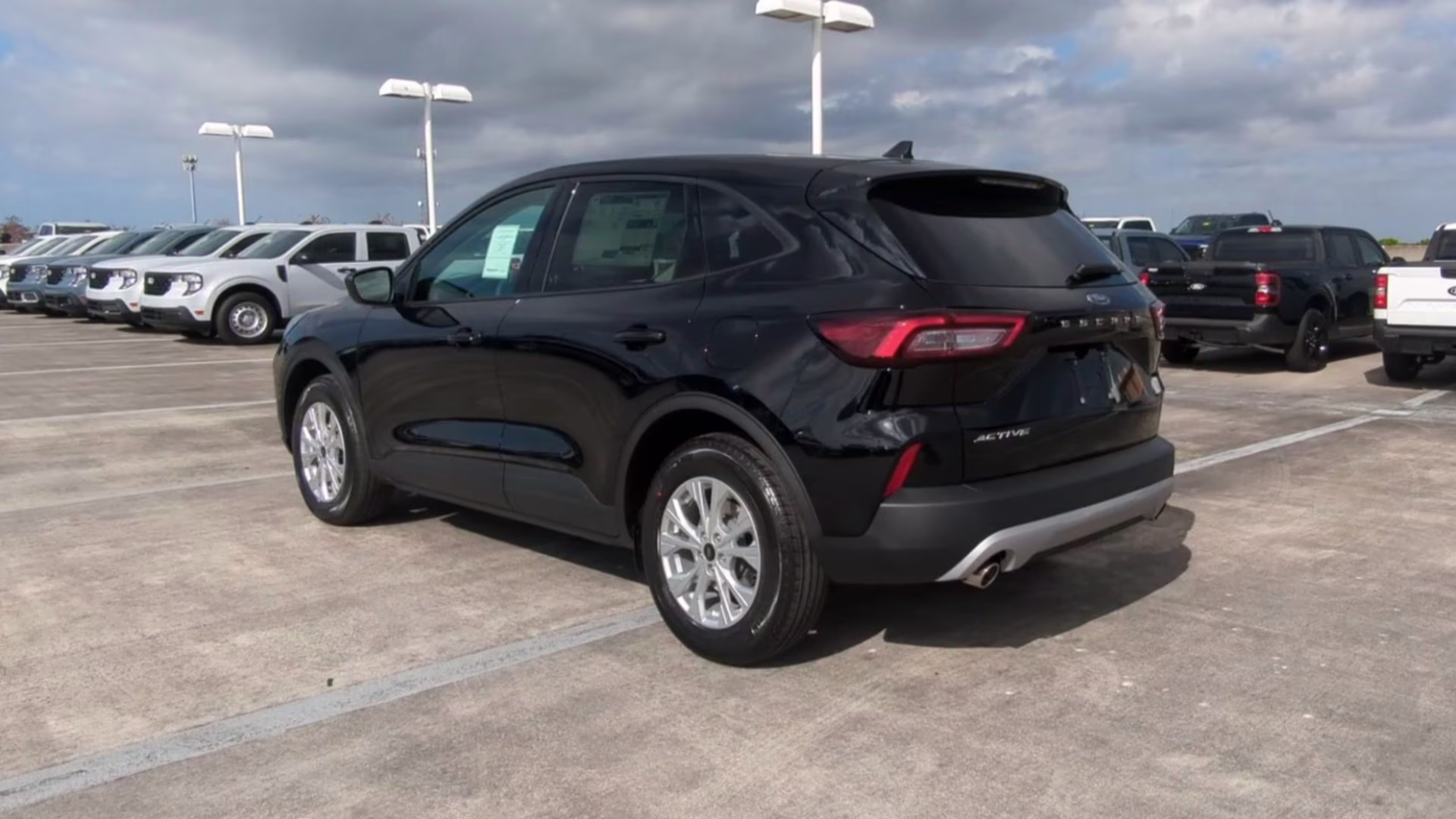 2026 Agate Black Metallic Ford Escape Active FWD SUV
