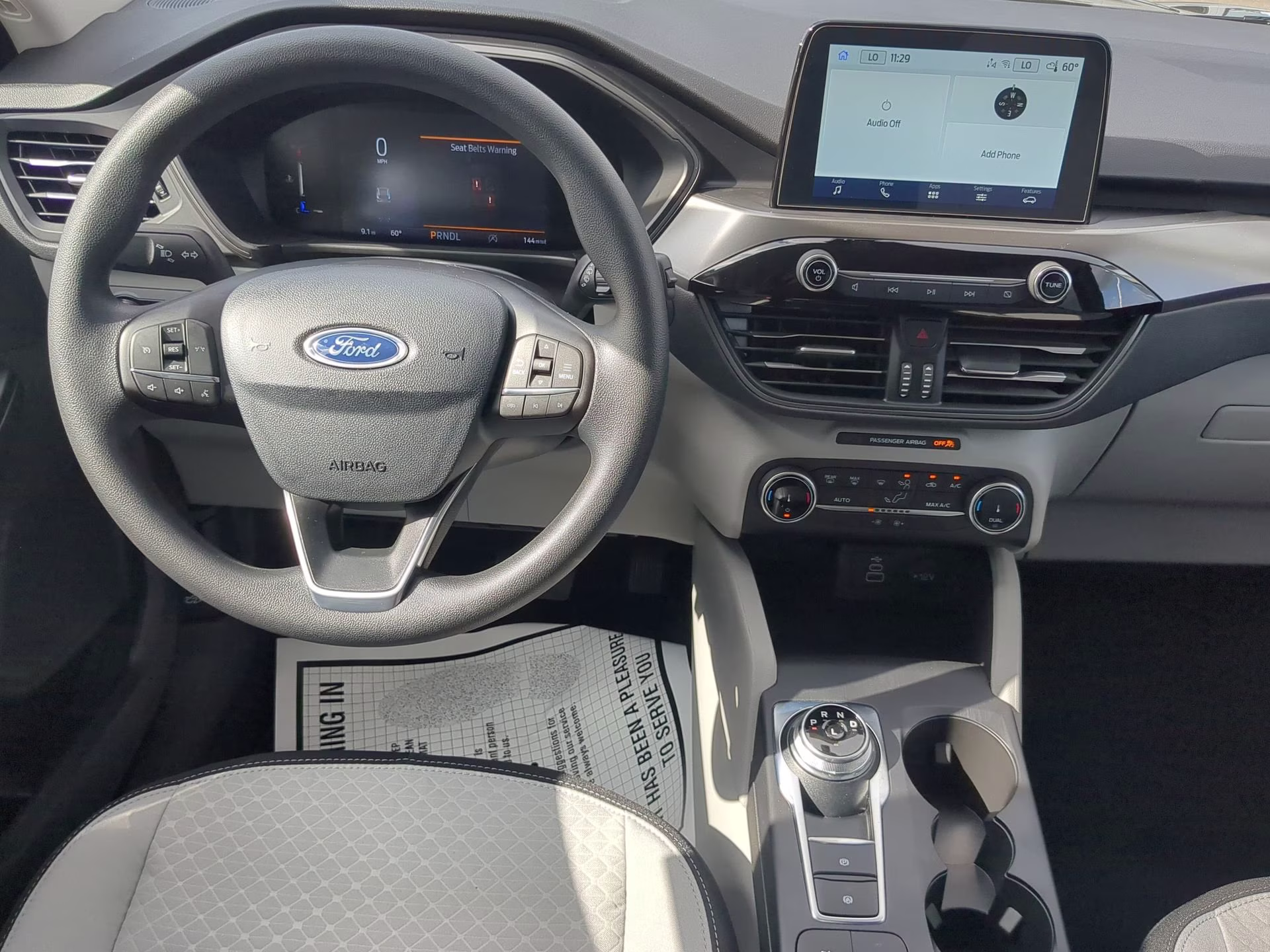 2026 Agate Black Metallic Ford Escape Active FWD SUV