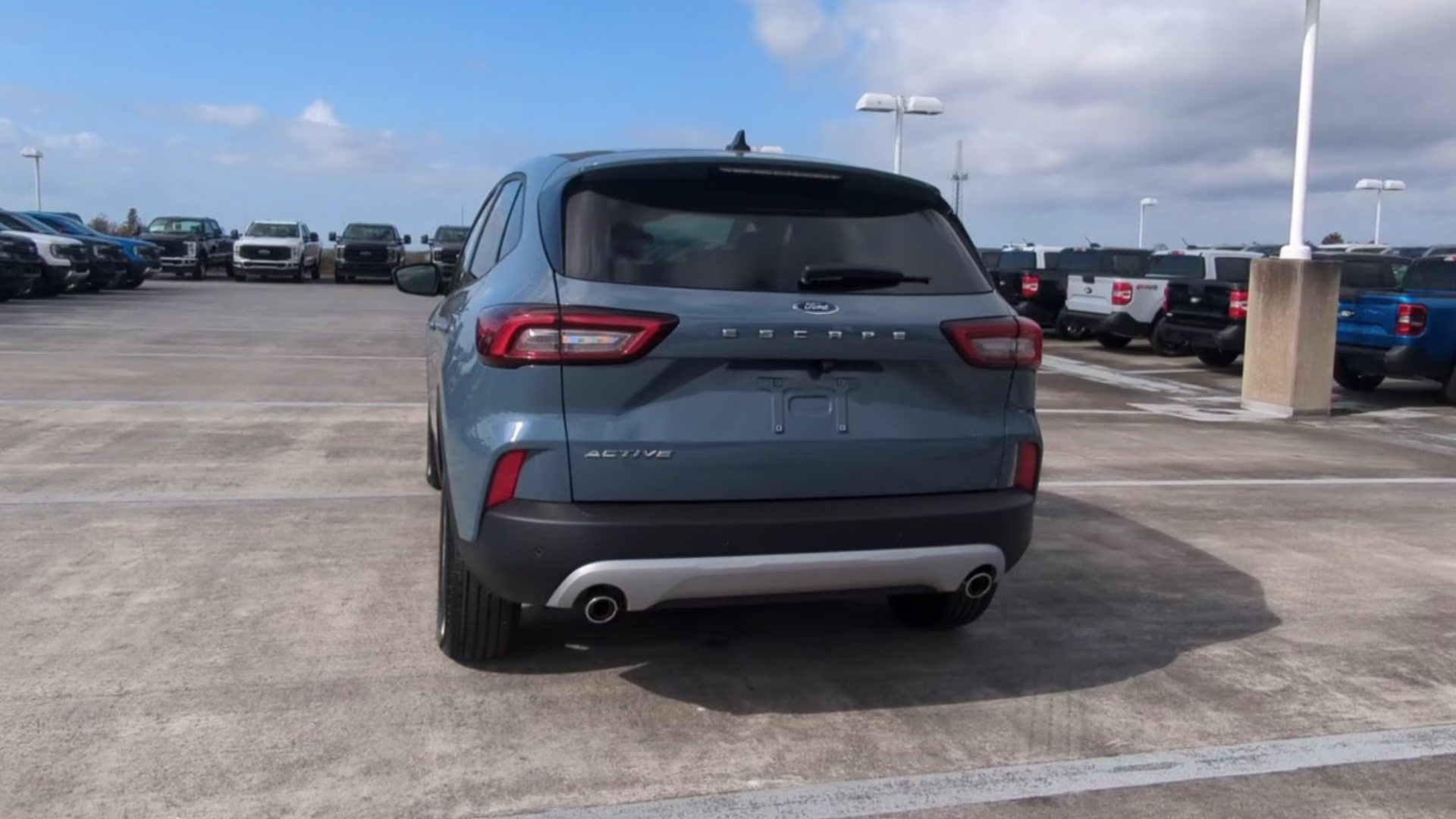2026 Vapor Blue Metallic Ford Escape Active FWD SUV