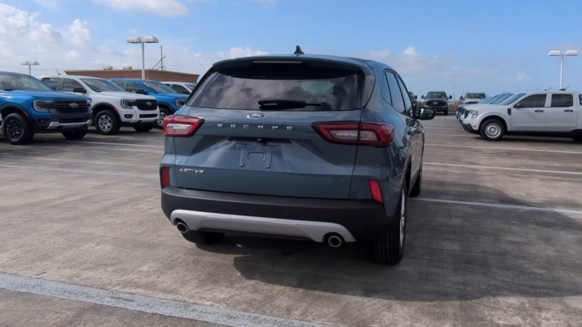 2026 Vapor Blue Metallic Ford Escape Active FWD SUV
