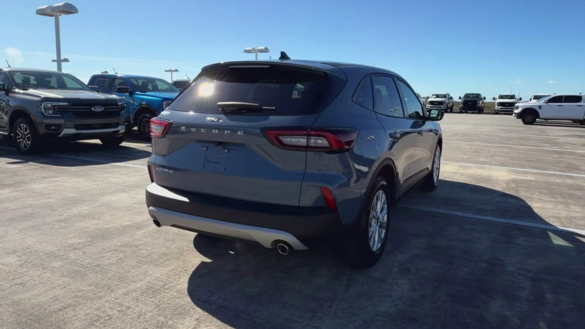 2026 Vapor Blue Metallic Ford Escape Active FWD SUV