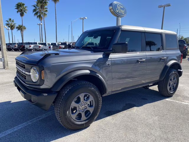 2025 Carbonized Gray Metallic Ford Bronco Big Bend 4X4 Convertible