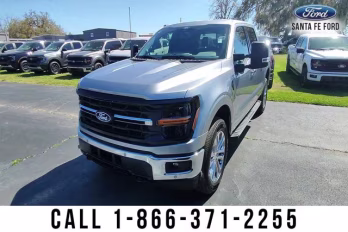 2025 Silver Ford F-150 XLT 4X4 Truck