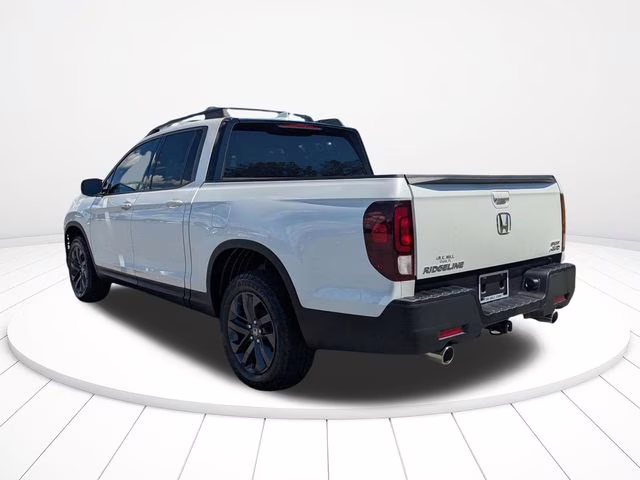 2021 Platinum White Pearl Honda Ridgeline Sport AWD Truck
