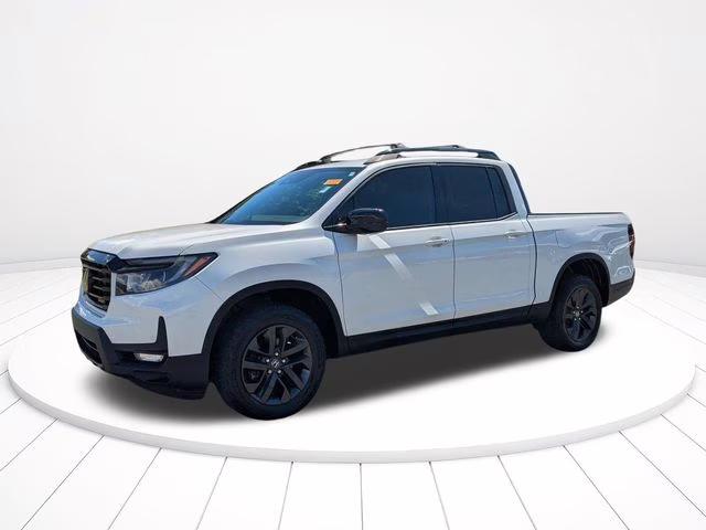 2021 Platinum White Pearl Honda Ridgeline Sport AWD Truck