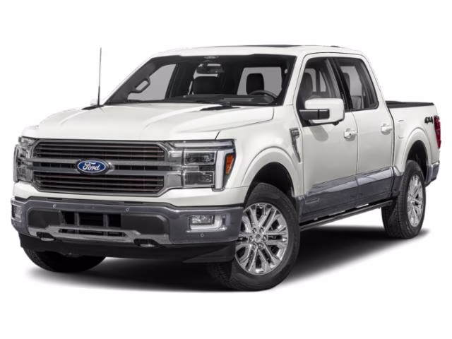 2025 Star White Metallic Tri-Coat Ford F-150 King Ranch 4X4 Truck