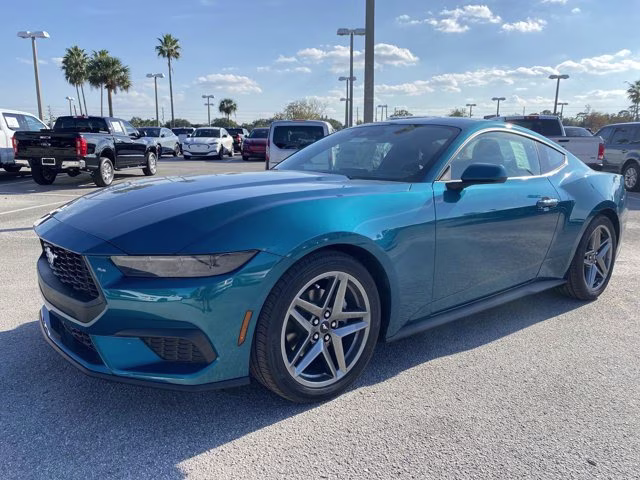 2026 Adriatic Blue Metallic Ford Mustang EcoBoost RWD Coupe