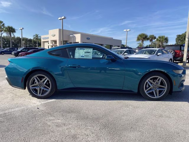 2026 Adriatic Blue Metallic Ford Mustang EcoBoost RWD Coupe