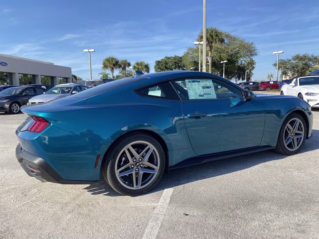 2026 Adriatic Blue Metallic Ford Mustang EcoBoost RWD Coupe