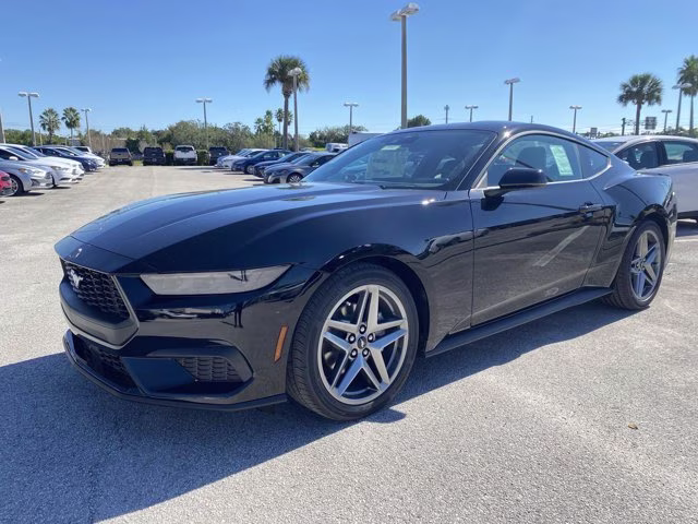 2026 Shadow Black Ford Mustang EcoBoost Premium RWD Coupe