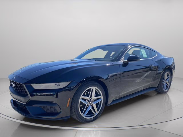 2026 Shadow Black Ford Mustang EcoBoost Premium RWD Coupe