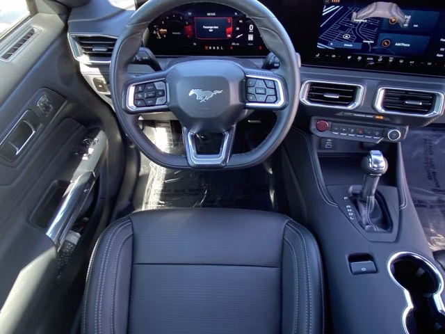 2026 Shadow Black Ford Mustang EcoBoost Premium RWD Coupe