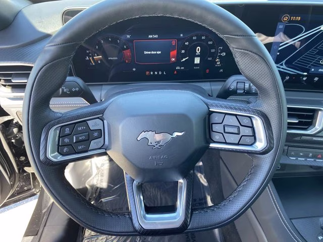 2026 Shadow Black Ford Mustang EcoBoost Premium RWD Coupe