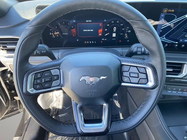 2026 Shadow Black Ford Mustang EcoBoost Premium RWD Coupe