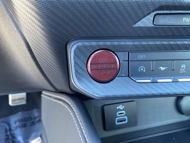 2026 Shadow Black Ford Mustang EcoBoost Premium RWD Coupe