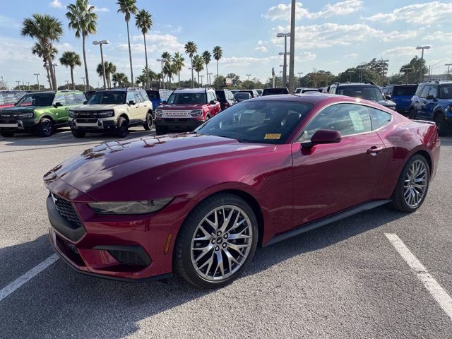 2026 Molten Magenta Metallic Tinted Clearcoat Ford Mustang EcoBoost Premium RWD Coupe