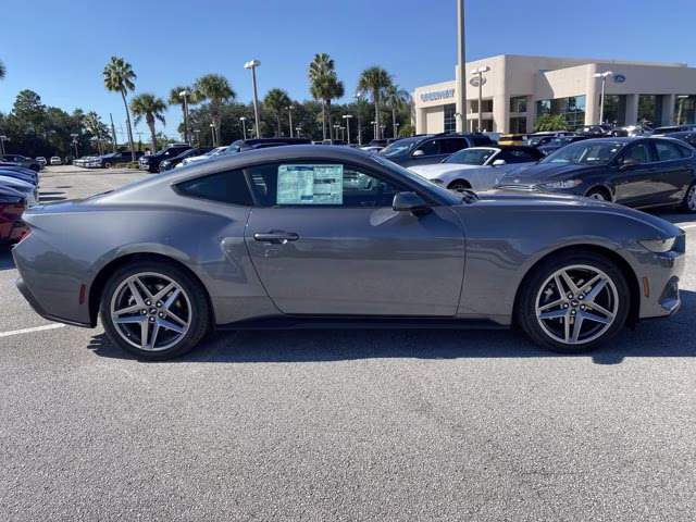 2026 Carbonized Gray Metallic Ford Mustang EcoBoost Premium RWD Coupe