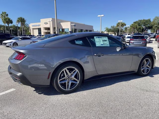 2026 Carbonized Gray Metallic Ford Mustang EcoBoost Premium RWD Coupe