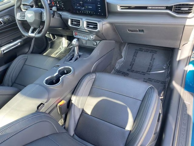 2026 Adriatic Blue Metallic Ford Mustang EcoBoost Premium RWD Coupe