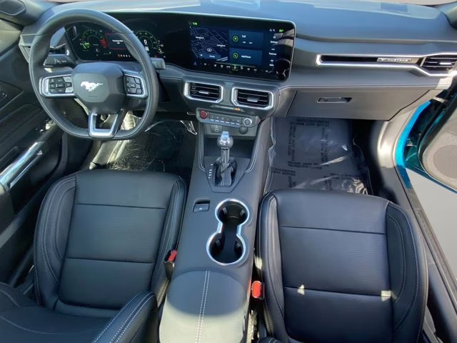 2026 Adriatic Blue Metallic Ford Mustang EcoBoost Premium RWD Coupe