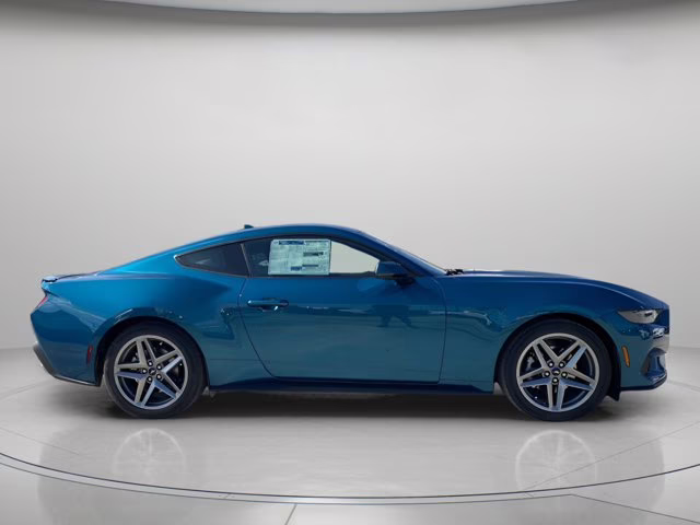 2026 Adriatic Blue Metallic Ford Mustang EcoBoost Premium RWD Coupe