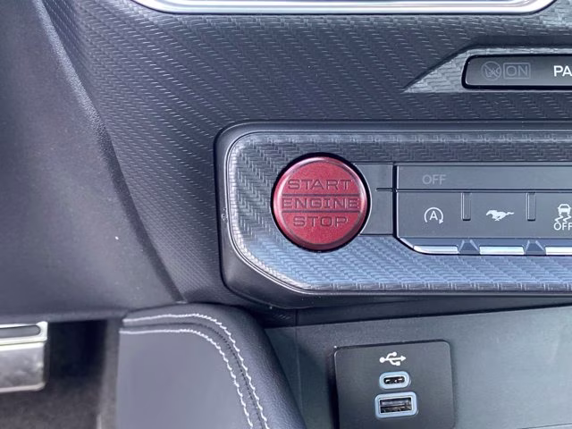 2026 Adriatic Blue Metallic Ford Mustang EcoBoost Premium RWD Coupe