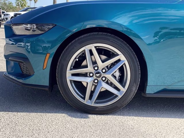 2026 Adriatic Blue Metallic Ford Mustang EcoBoost Premium RWD Coupe