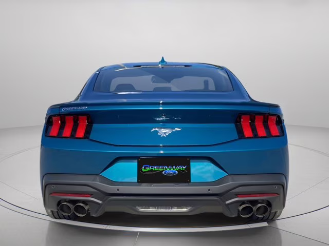 2026 Adriatic Blue Metallic Ford Mustang EcoBoost Premium RWD Coupe