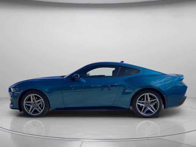 2026 Adriatic Blue Metallic Ford Mustang EcoBoost Premium RWD Coupe