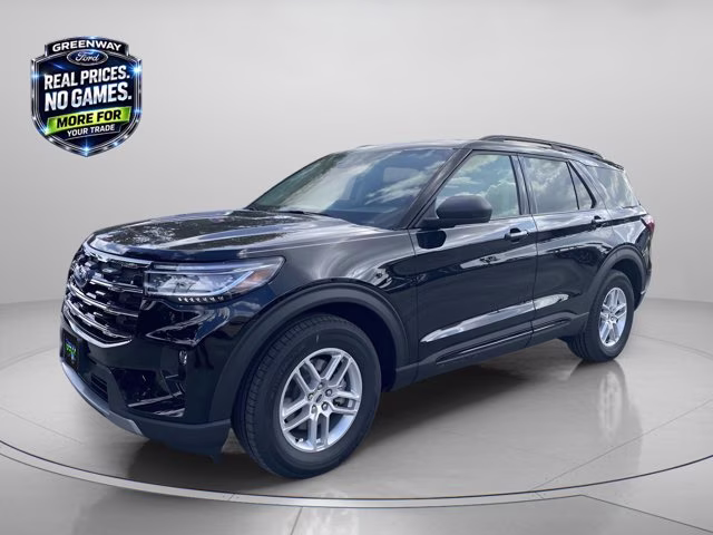 2026 Agate Black Metallic Ford Explorer Active RWD SUV