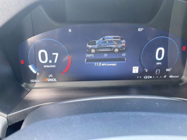 2026 Agate Black Metallic Ford Explorer Active w/200A Pkg RWD SUV