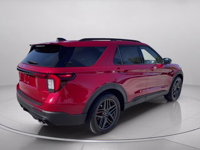 2026 Rapid Red Metallic Tinted Clearcoat Ford Explorer ST RWD SUV