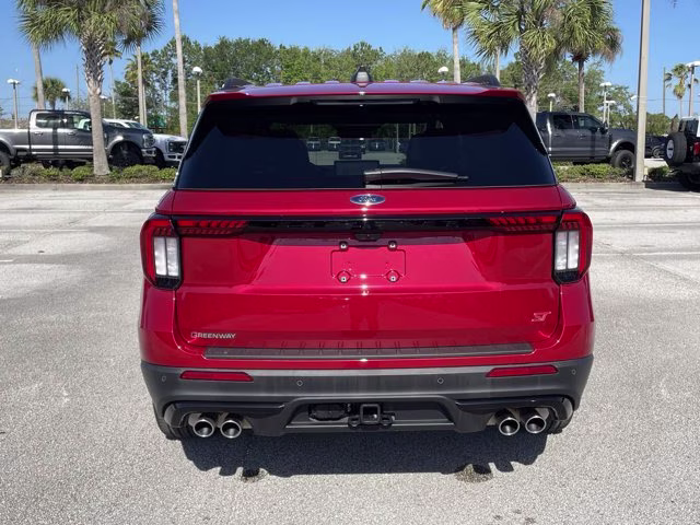 2026 Rapid Red Metallic Tinted Clearcoat Ford Explorer ST RWD SUV