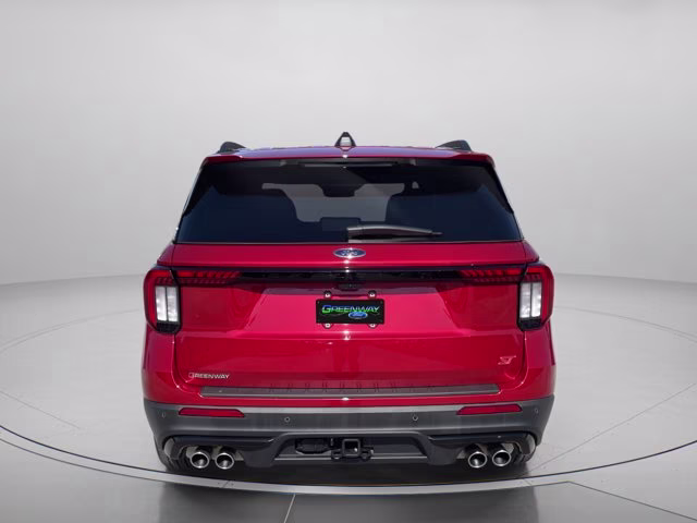 2026 Rapid Red Metallic Tinted Clearcoat Ford Explorer ST RWD SUV