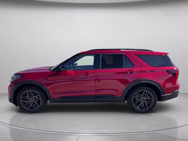 2026 Rapid Red Metallic Tinted Clearcoat Ford Explorer ST RWD SUV