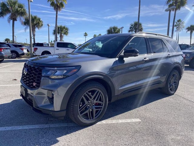 2026 Carbonized Gray Metallic Ford Explorer ST 4X4 SUV
