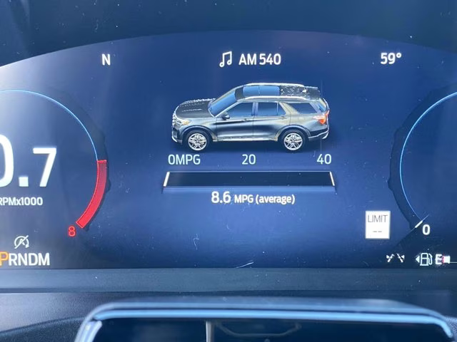 2026 Carbonized Gray Metallic Ford Explorer ST 4X4 SUV