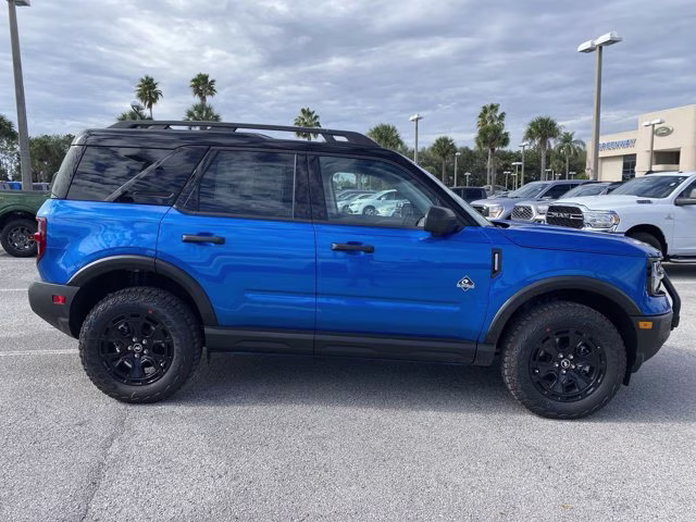 2025 Velocity Blue Metallic Ford Bronco Sport Outer Banks 4X4 SUV