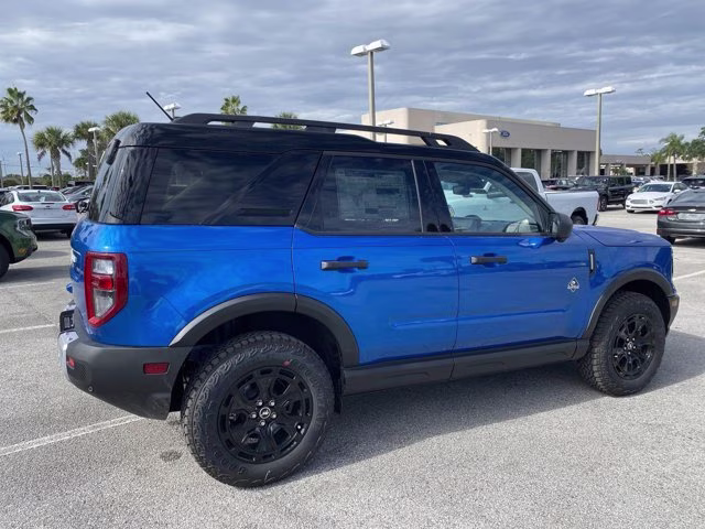 2025 Velocity Blue Metallic Ford Bronco Sport Outer Banks 4X4 SUV