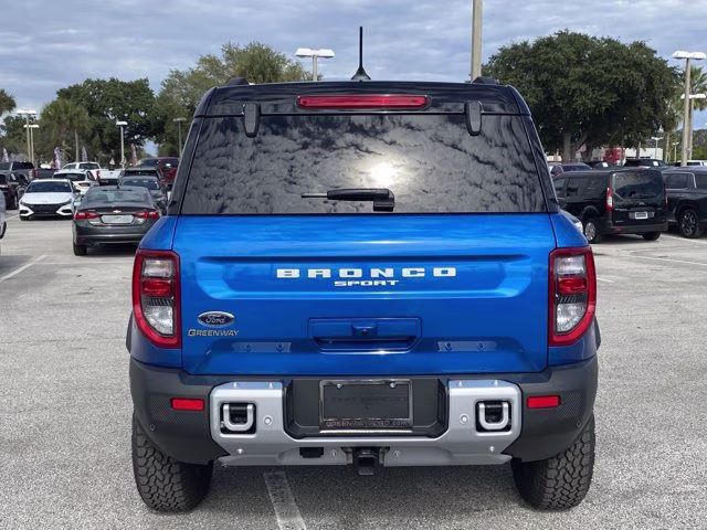 2025 Velocity Blue Metallic Ford Bronco Sport Outer Banks 4X4 SUV