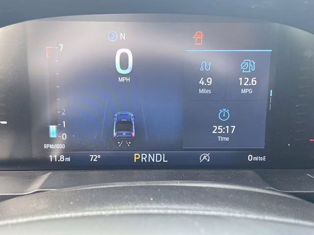 2026 Orange Fury Metallic Tri-Coat Ford Maverick XL AWD Truck