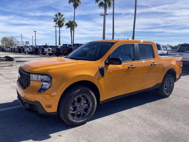 2026 Orange Fury Metallic Tri-Coat Ford Maverick XLT AWD Truck