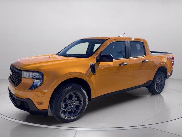 2026 Orange Fury Metallic Tri-Coat Ford Maverick XLT AWD Truck
