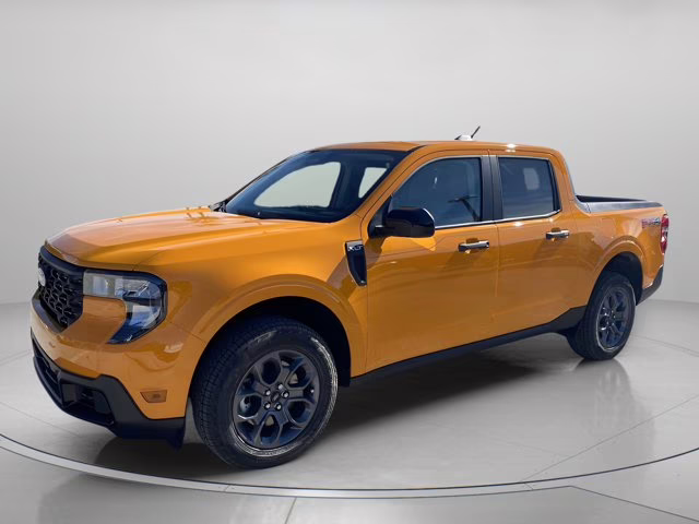 2026 Orange Fury Metallic Tri-Coat Ford Maverick XLT AWD Truck