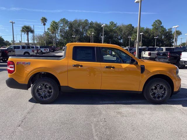 2026 Orange Fury Metallic Tri-Coat Ford Maverick XLT AWD Truck