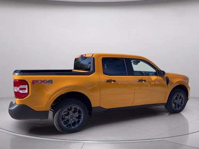 2026 Orange Fury Metallic Tri-Coat Ford Maverick XLT AWD Truck